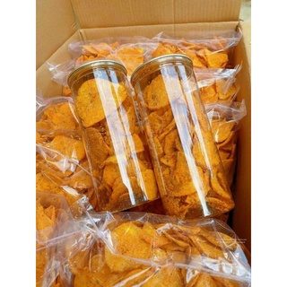 THUYTIENFOOD Snack Khoai Tây Trứng Muối – Hũ 200gr – Ăn Vặt Giòn Tan Béo Bùi – Vị Trứng Muối Mặn Mà