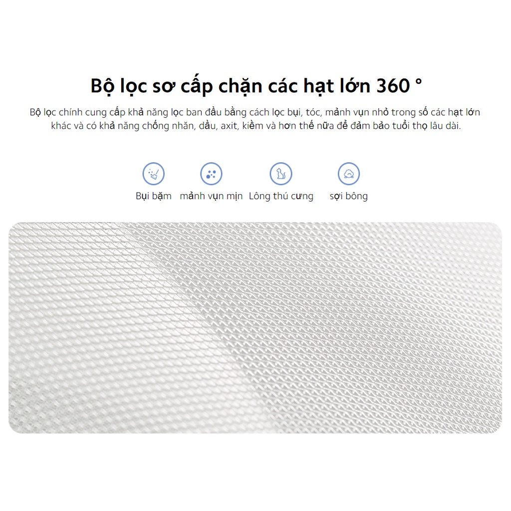 Ảnh Xiaomi 4 Lite - Lõi lọc không khí Xiaomi Smart Air Purifier 4 Lite Filter (BỘ LỌC) - Chính hãng Didiworld 3