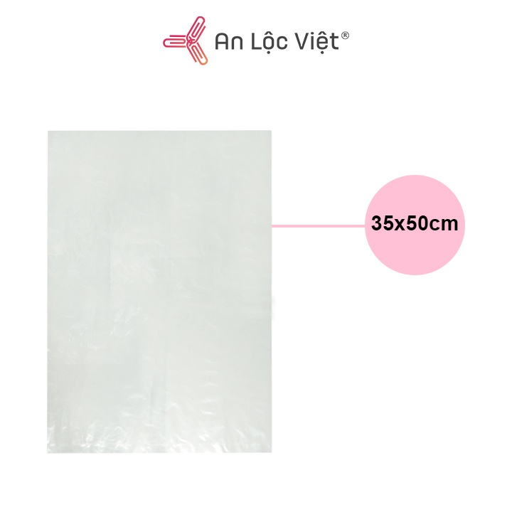 1 Kg bao nylon PE (loại dày - bóng) nhiều kích cỡ 15x25cm, 35x50cm ...
