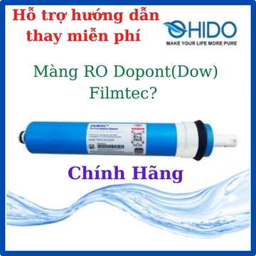 [GIẢM GIÁ 3 NGÀY] Màng lọc nước RO Chính Hãng Dopont(Dow) Filmtec? lõi số 4 OHIDO