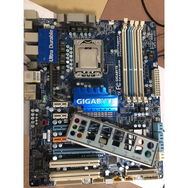 Main Gigabyte mã GA - EX58 - UD3R kèm chip I7 920 | Shopee Việt Nam
