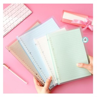 Sổ Còng Nhựa Dẻo – B5 26 Lỗ / A5 20 Lỗ – Binder Planner