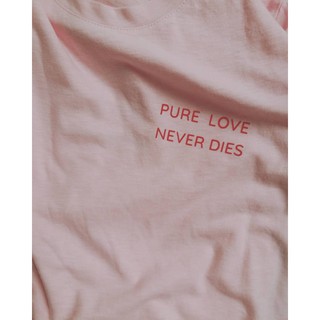 Áo thun tay ngắn unisex Chodole cho cả nam và nữ, chất liệu vải cotton in hình Pure Love