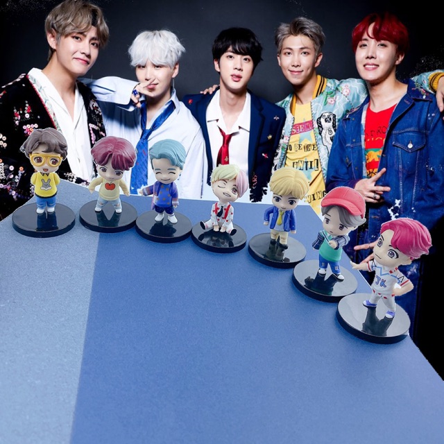 Doll BTS - Búp bê tượng đứng Bangtan x Mattel mini doll unoff | Shopee ...
