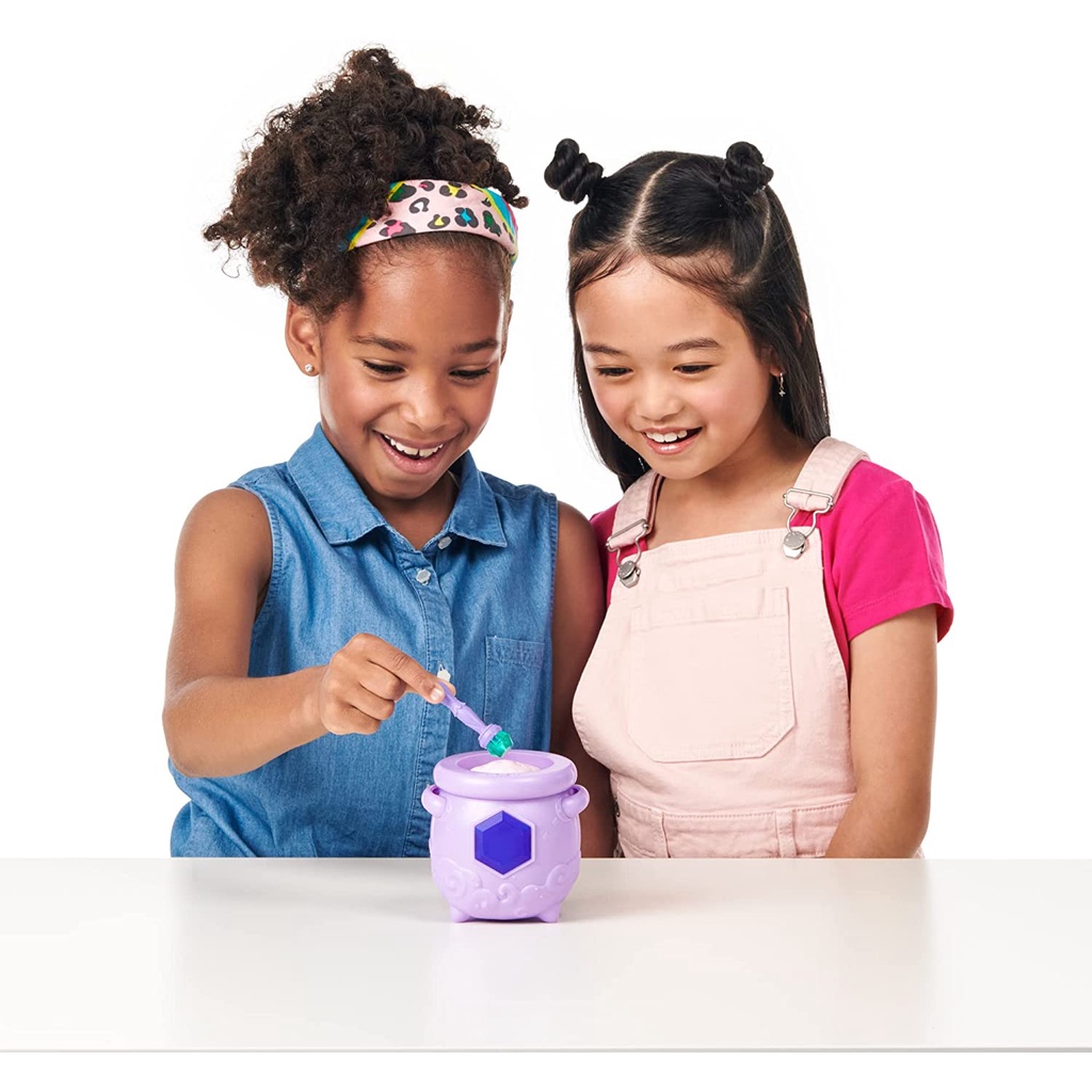 Magic Mixies Mixlings Tap & Reveal Cauldron 2 Pack, Magic Wand Reveals Magic Power and Surprise Reveal on Cauldron Bộ 2 Gậy Ma Thuật Hỗn Hợp Làm Ảo Thuật Cauldron