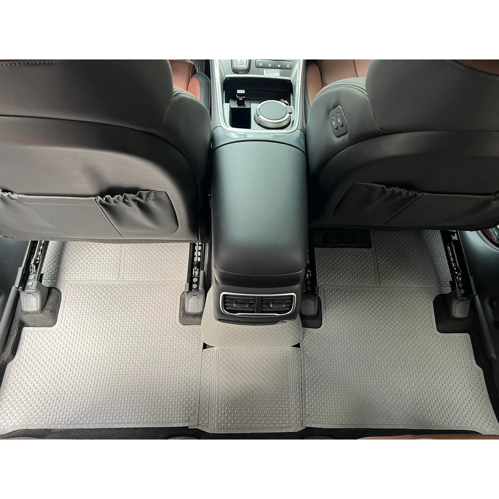 Thảm Lót Sàn Ô Tô Hyundai Santafe (2021-2025) - Phiên Bản KATA Pro - Khít với sàn xe, Không thấm nước, Không mùi