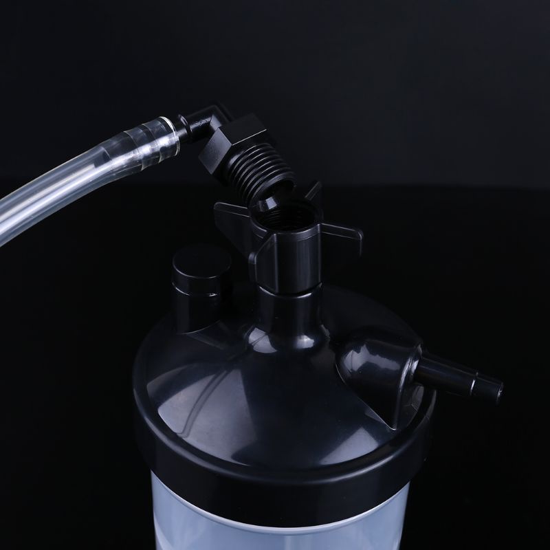 Độ ẩm bình tạo bọt oxy HL cho bộ tập trung oxy có đầu nối ống