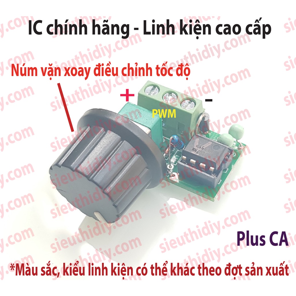 Module mạch điều tốc chuyên dùng cho quạt 12VDC máy tính, server ...