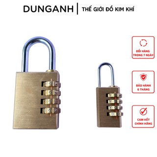 Khóa vali - Kim Khí Dung Anh Ổ khóa đồng mật khẩu chống trộm  khóa tủ, vali, khóa đa năng