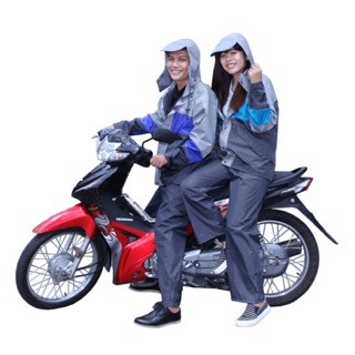 Áo Mưa Bộ ECO Vải Dù Cao Cấp, RANDO Chính Hãng, Thời Trang Đi Mưa Bền Bỉ, Không Thấm Nước Dành Cho Đi Phượt