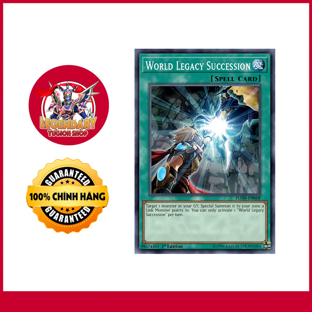 [Thẻ Bài Yugioh Chính Hãng] World Legacy Succession | Shopee Việt Nam