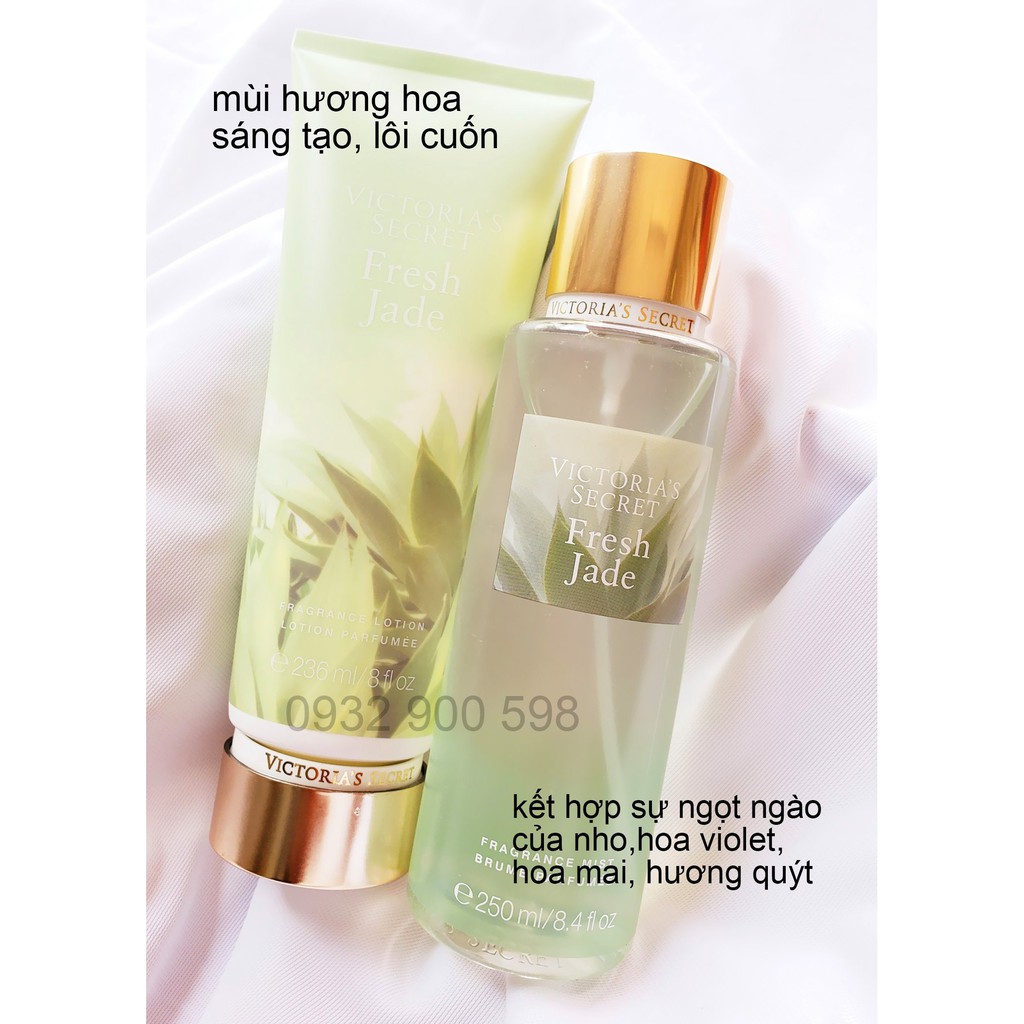 COMBO Xịt Thơm Body Mist Victoria’s Secret -Fesh Jade | Shopee Việt Nam