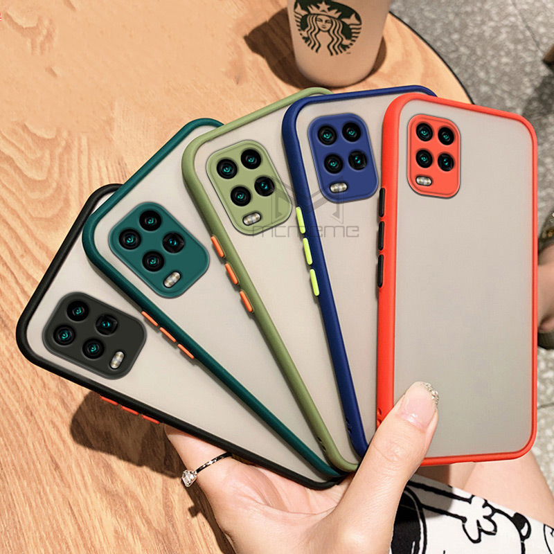 Ốp điện thoại nhám chống sốc cho OPPO Realme C20 C25 C25s C25y 7 Pro C21Y C11 2021 C12 C15 6 6s 5 5i 5s 6i XT X2