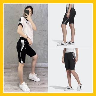 Quần Legging Đùi Gym [Short] Tights Sọc Sóng Cao Cấp [ĐỒ TẬP GYM NỮ]