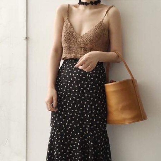[ HÀNG QC KÈM ẢNH THẬT ÁO CROPTOP HAI DÂY LÊN PHÙ HỢP CHO DU LỊCH NGÀY HÈ