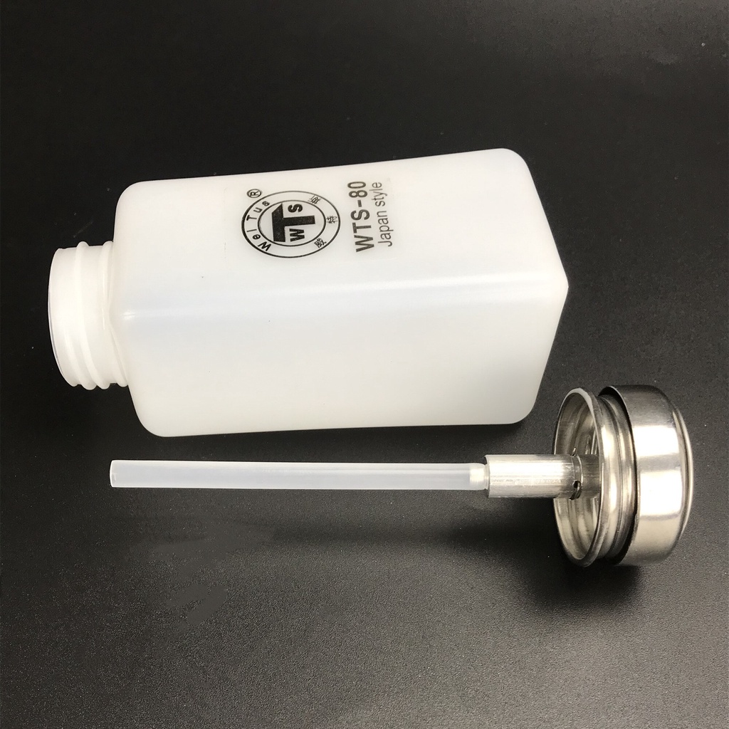 250ML / 180ML / 120ML Nhựa Máy Bơm Chai Rượu Lỏng Hộp Đựng Để Vệ Sinh Bảng Điều Khiển Điện Thoại Di Động Công Cụ Sửa Chữa
