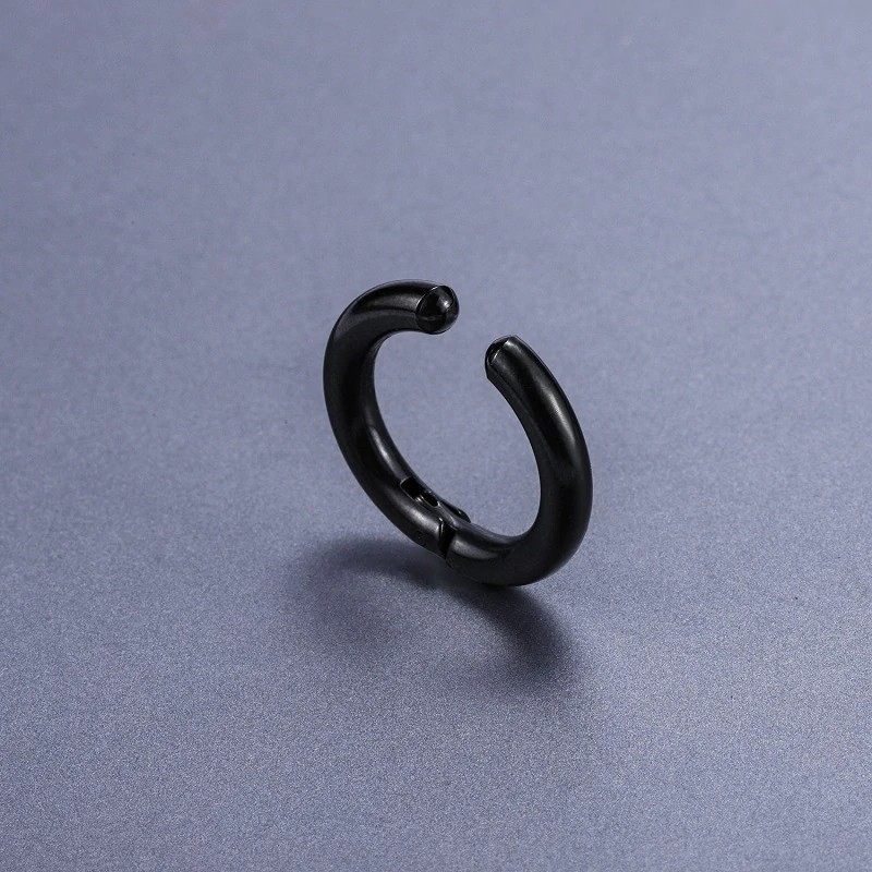 Khuyên tai không cần bấm lỗ ROSI ACCESSORIES, bông tai kẹp vành nam nữ thời trang GD3 (1 Chiếc)