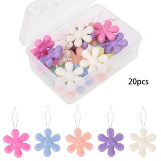Hộp 20 dụng cụ xỏ kim chỉ hình bông hoa