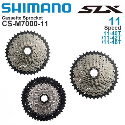 Cassette Shimano SLX CS-M7000 11 Vitesses – 11-40 Dents, Pour VTT Tout-terrain