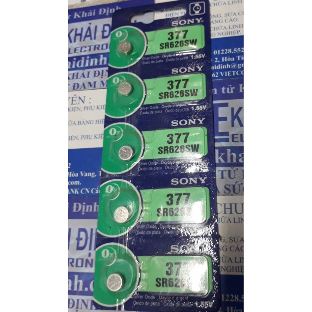 1 viên pin đồng hồ đeo tay chính hãng SR626SW kde2441 | Shopee Việt Nam