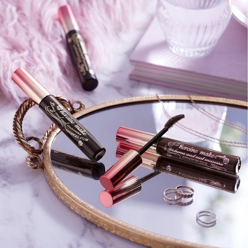Mascara Dạng Màng Flim Không Lem Trôi ,Giữ Nếp Cong Và Làm Dày Rậm Mi Kissme Heroine Make (6G)