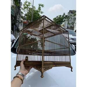 Khung tự ráp vuông gỗ muồng thức lọng hoa văn full pk áo + cóng + gim hàng được làm rất kĩ