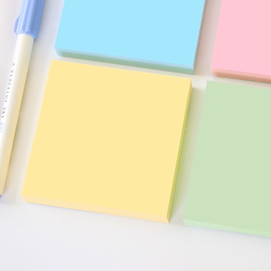 Giấy note / Giấy nhớ vàng loại cao cấp kích thước 3x2,3x3,3x4,3x5 ...
