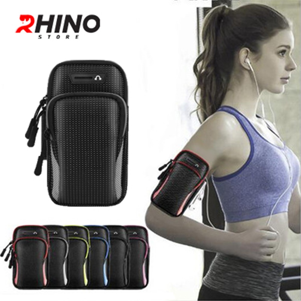 Ảnh Túi Đựng Điện Thoại Chạy Bộ Rhino B121 Rộng 6.5 inch Chơi Thể Thao, Đạp Xe 2