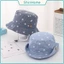 Mũ vành bucket đi biển cho bé 0-4 tuổi tai cụp hình sao (đội 2 kiểu) ShinHome