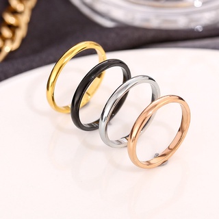 Women's Titanium Steel Couple Rings by Flag flame.vn