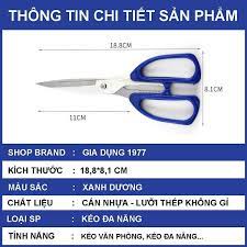 ⭐ HÀNG CHUẨN ⭐ Kéo làm bếp đa năng cực sắc lưỡi bằng thép không gỉ