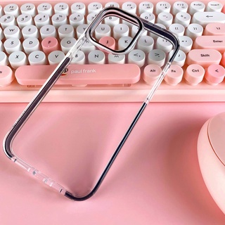 Ốp phối viền màu lưng trong cao cấp chống sốc Iphone 13/ 13Pro/ 13Promax