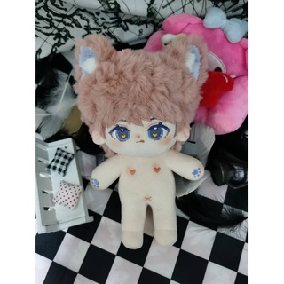 [ORD] Doll không thuộc tính có tai và đuôi 20cm - Búp bê nam không thuộc tính 20cm có xương