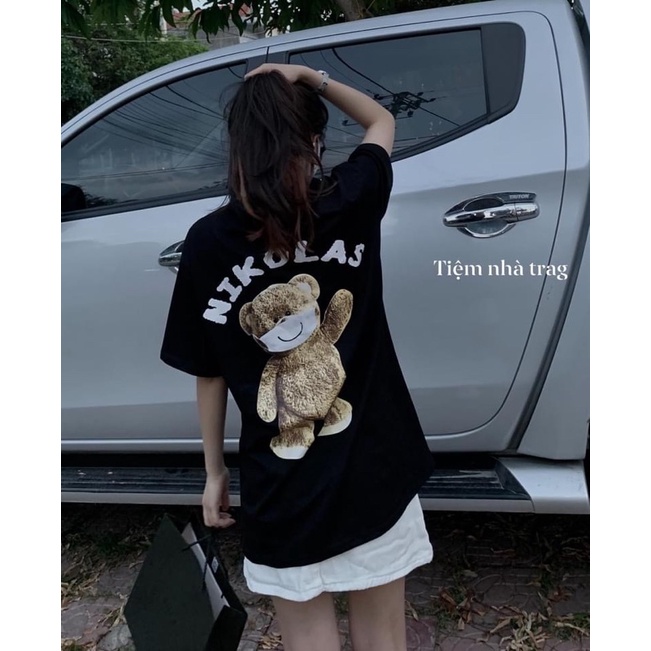 [Freeship]Áo phông gấu teddy