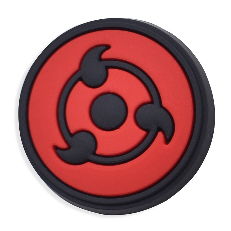 Hoạt Hình Naruto Jibbitz Anime Kakashi Crocs Trang Trí Pin Sasuke Giày