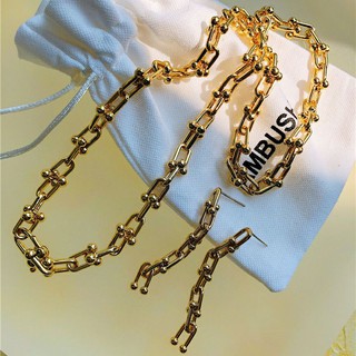 Dây chuyền chocker mắt xích Rose BlackPink (vàng) (có ảnh thật)