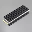 Btsg cho M 2 SSD 2280 Tản Nhiệt 2 Lớp Miếng Lót Nhiệt Cho M2 NVMe CPU GPU Làm Mát Nhanh