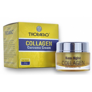 Kem Nghệ Collagen Thorakao 10g – Mờ Thâm Mụn, Dưỡng Da Sáng Mịn, Curcuma Cream
