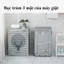 BỌC MÁY GIẶT CỬA NGANG CỬA TRÊN LOẠI DÀY CHỐNG BỤI CHỐNG NƯỚC - Áo Trùm Máy Giặt 7- 8- 9- 10kg Che Phủ Kín Thân Máy