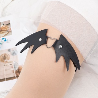 Vòng Đeo Chân / Dây Nịt Vớ Bằng Da pu Đàn Hồi Đính Đinh Tán Trái Tim punk / Gothic harajuku Quyến Rũ Cho Nữ garter