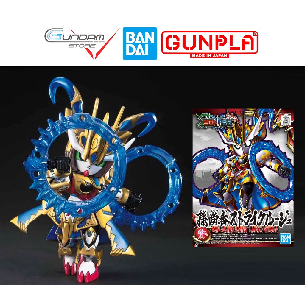 Gundam SD Sangoku Soketsuden Sun Shangxiang Strike Rouge – 7 Cm Chibi-Modellbausatz Ohne Kleber
