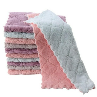 Khăn lau giày dép đa năng 2 mặt Duer 10x10 siêu thấm, lau chùi bếp, bàn ghế, tủ đồ.