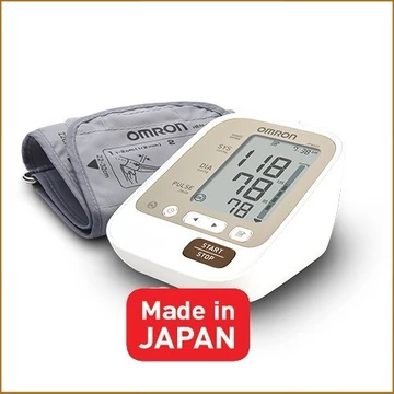 (Ưu Đãi Giá Sốc)Máy Đo Huyết Áp Bắp Tay Tự Động (Made in Japan) Omron Jpn600