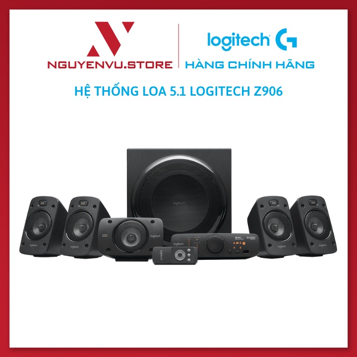 Loa vi tính Logitech Z906 - Hệ thống loa âm thanh lập thể 5.1 ...