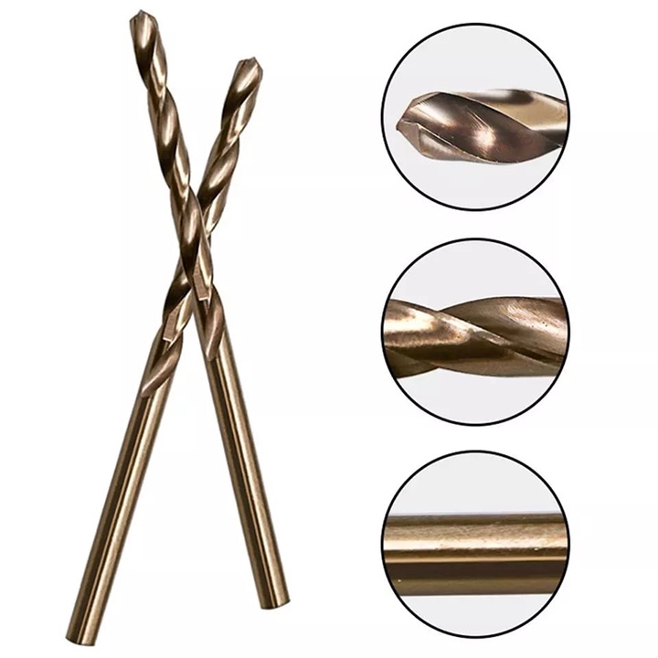 50 mũi khoan mini ❤️FREESHIP❤️ mũi khoan đa năng HSS Coban M35 - Mũi khoan sắt 1-3mm