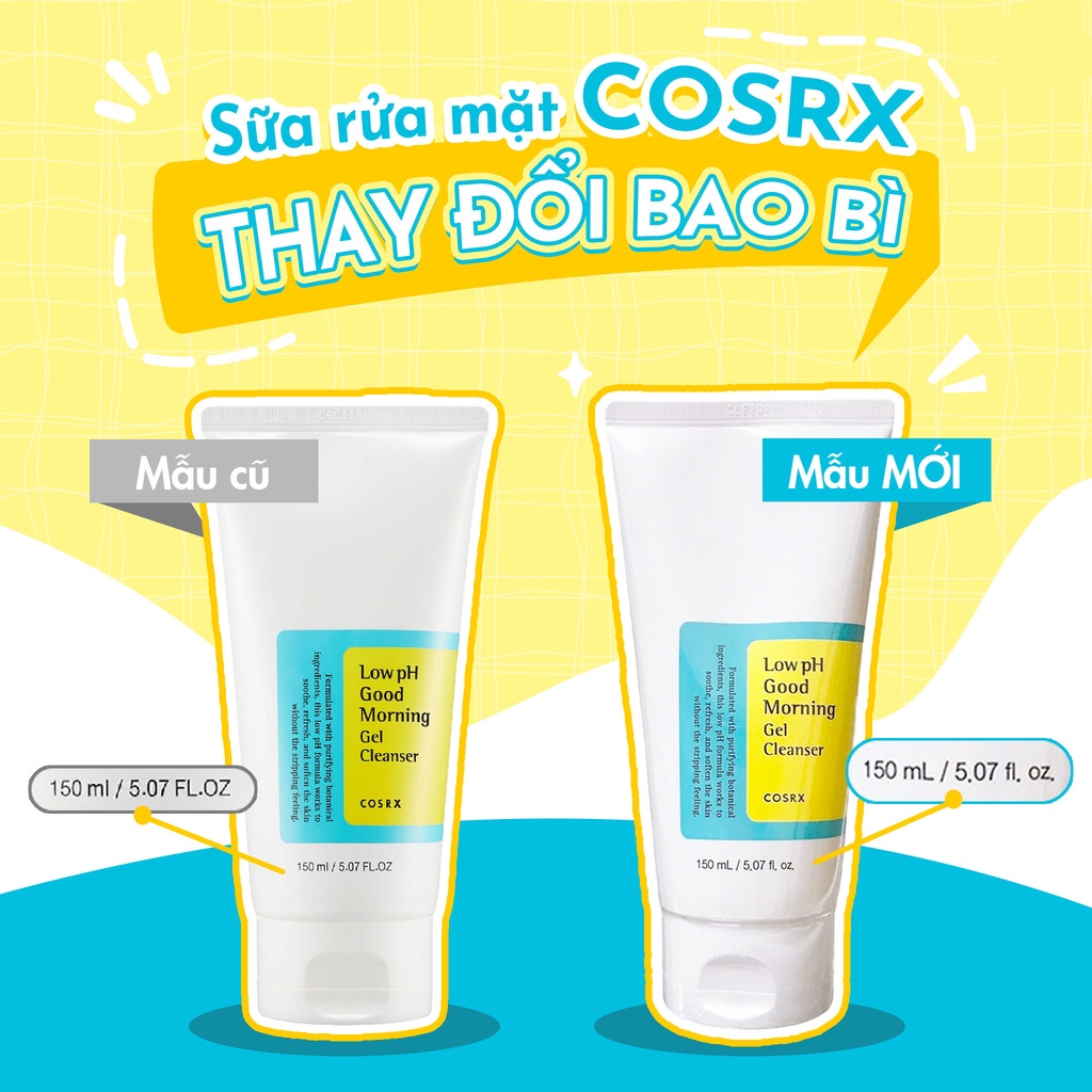 Ảnh Sữa rửa mặt Cosrx Low pH Good Morning Gel 150ml 2