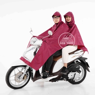 Áo mưa 2 đầu K8 vải dù trơn Sơn Thủy- áo mưa đôi mặc siêu nhẹ K8/2M