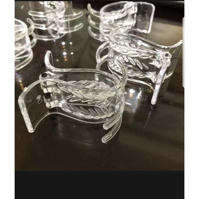 KẸP TÓC CÀNG CUA TRONG SUỐT 5 RĂNG | Shopee Việt Nam