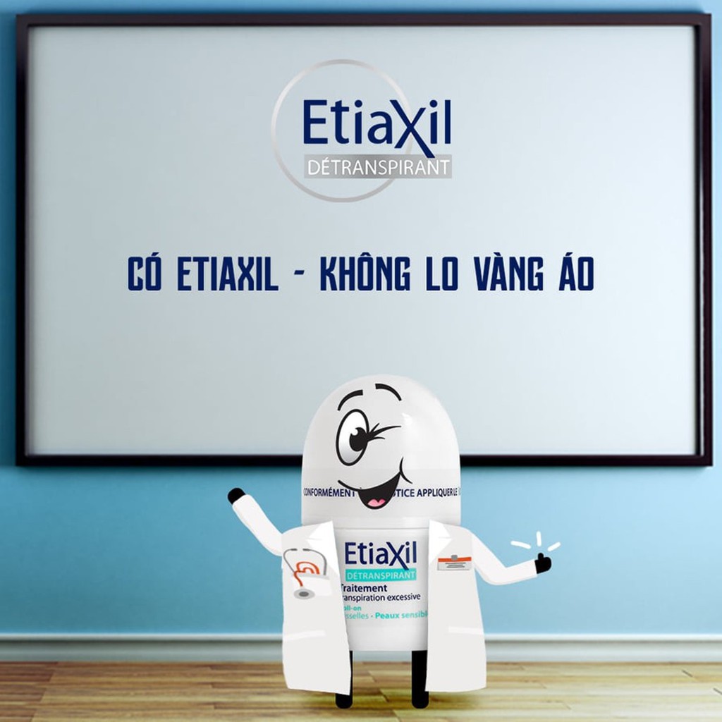 Ảnh Lăn Ngăn Khử Mùi, Giảm Mồ Hôi Etiaxil Dành Cho Da Nhạy Cảm 15ml (Màu Xanh Lá) 2