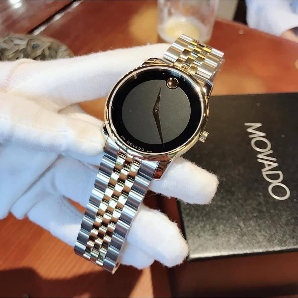 ng H Nam Movado Museum Black 0606899 Ch nh H ng Shopee Vi t Nam